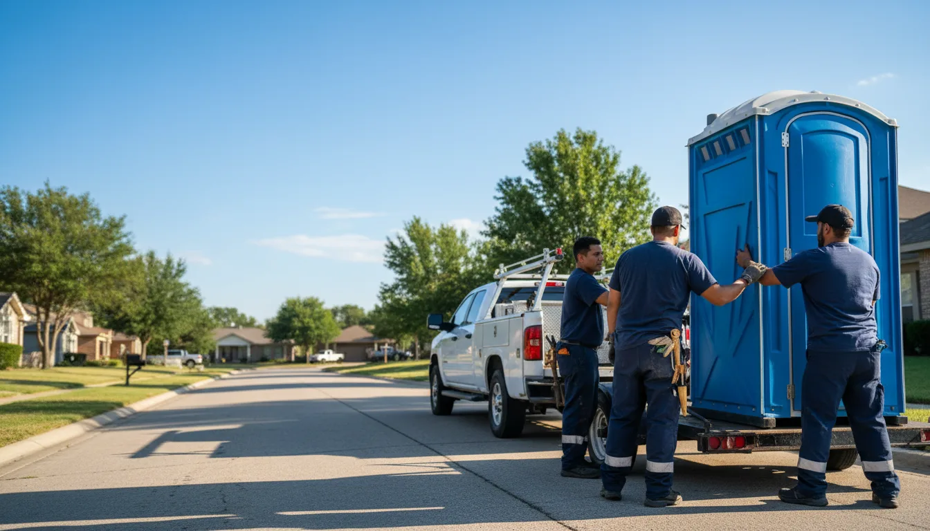 Portable Toilet Rental in Hillsdale, IL near me